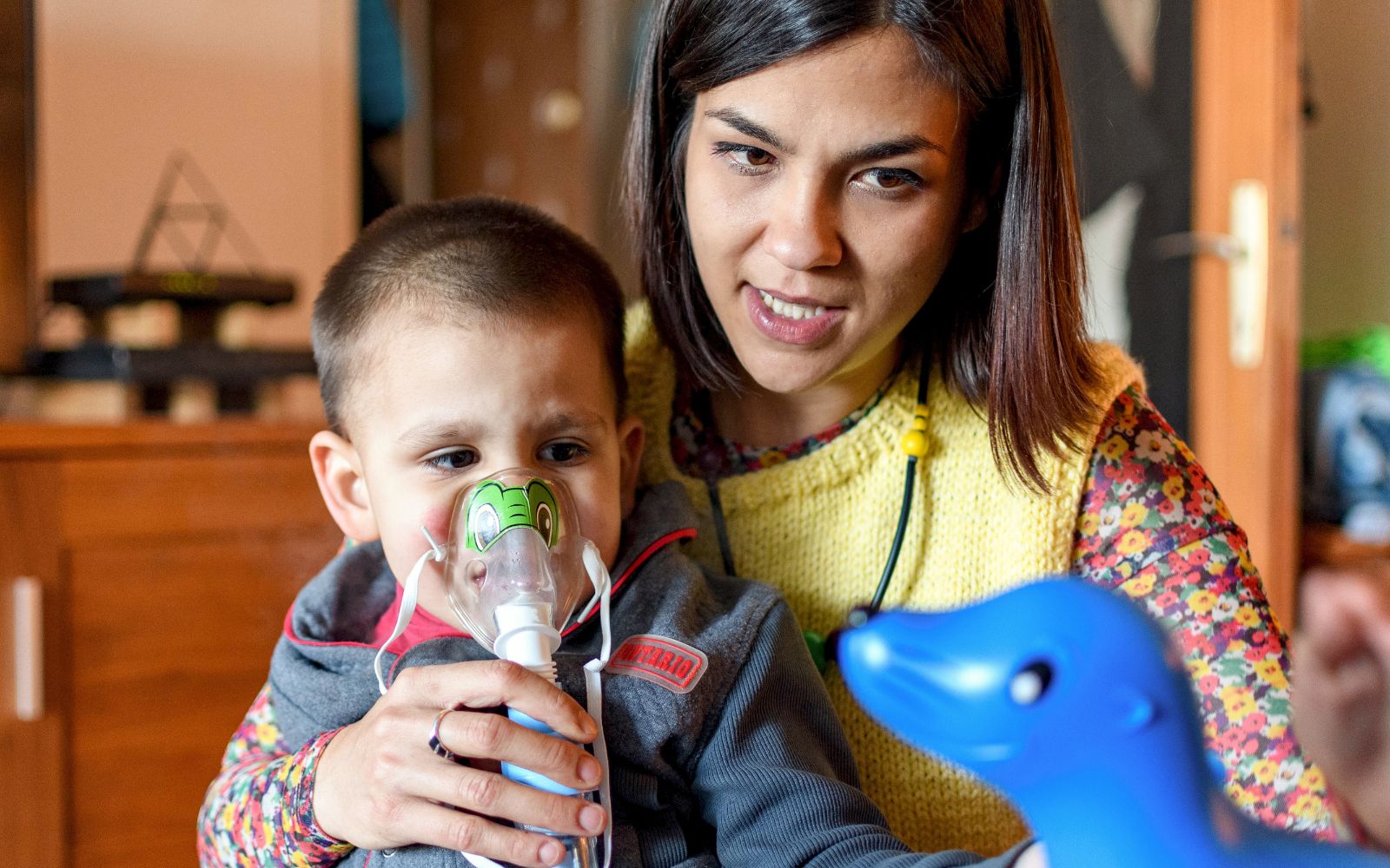 Inhalation bei Kindern
